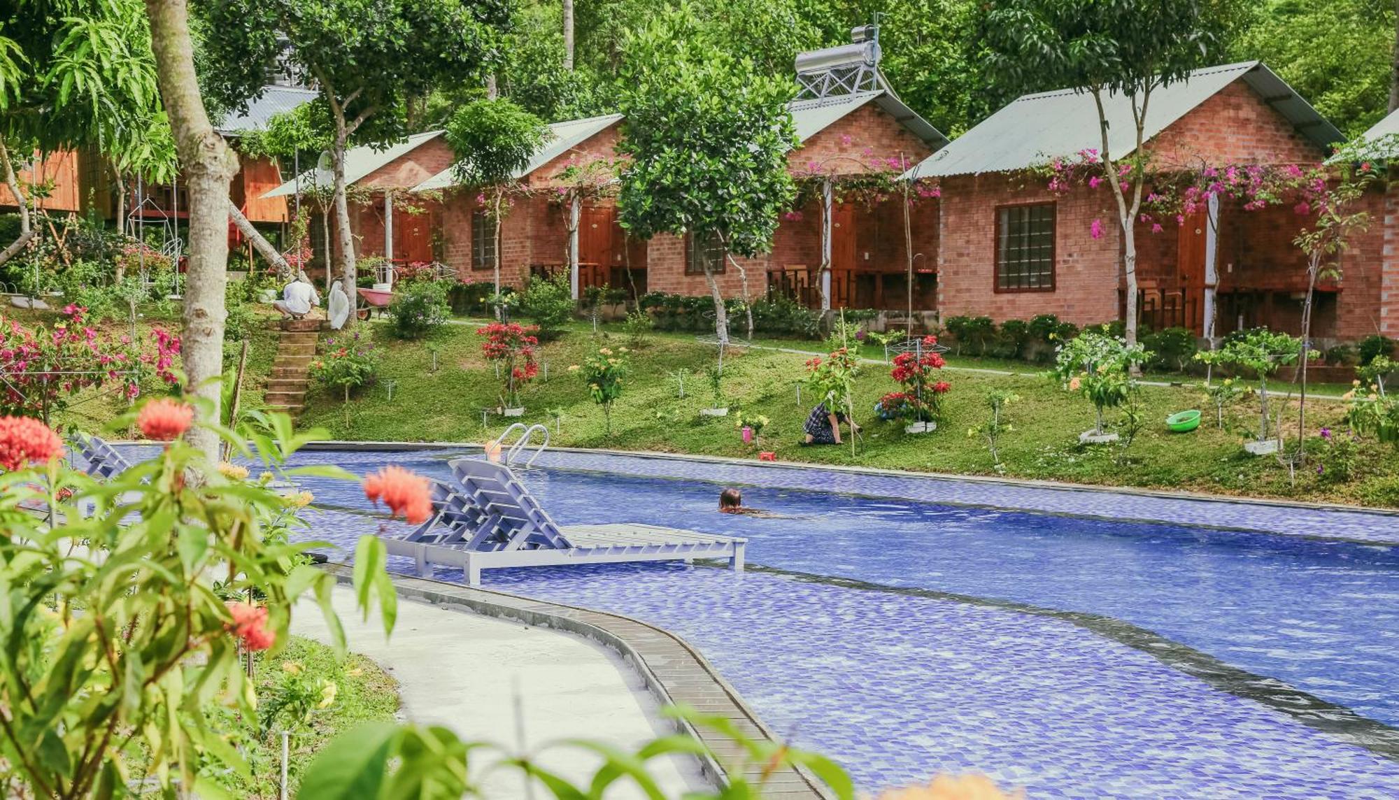 Phu Quoc Valley Sen Bungalow מראה חיצוני תמונה